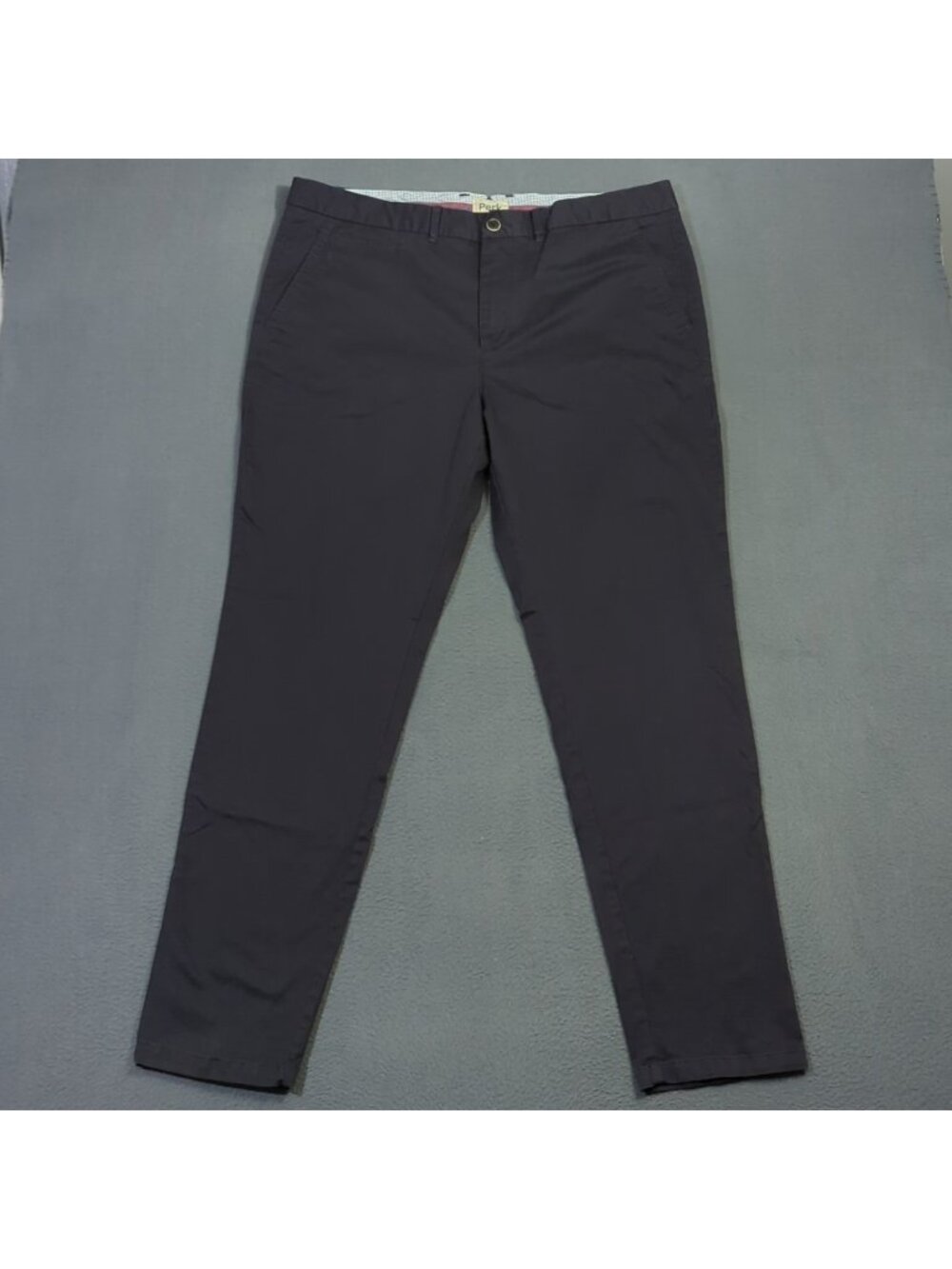 Perk Pants Men's 40x34 Ink Blue Feel Good Chino Slim Stretch Casual 5 Pocket